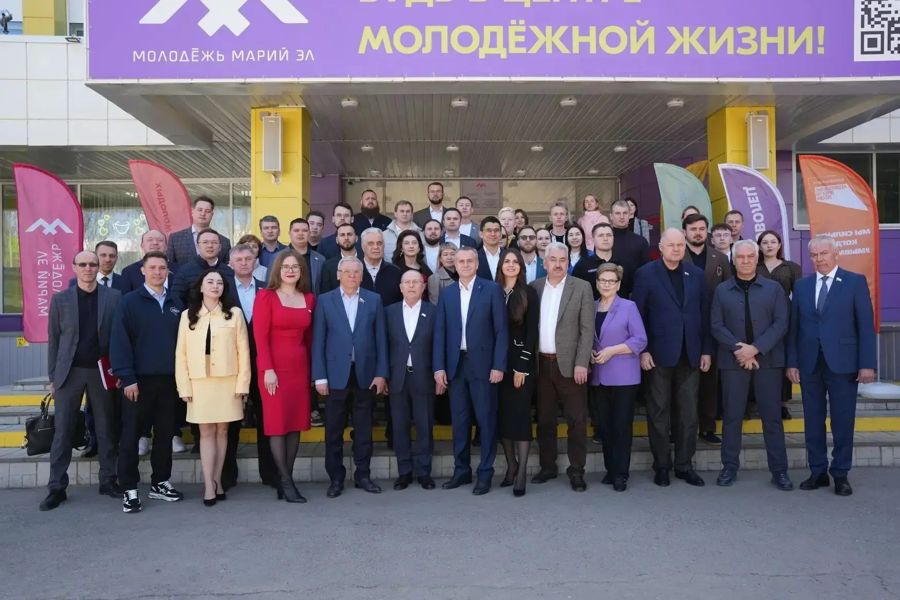 Леонид Черкесов в Йошкар-Оле принял участие в заседании Ассоциации молодежных парламентов ПФО
