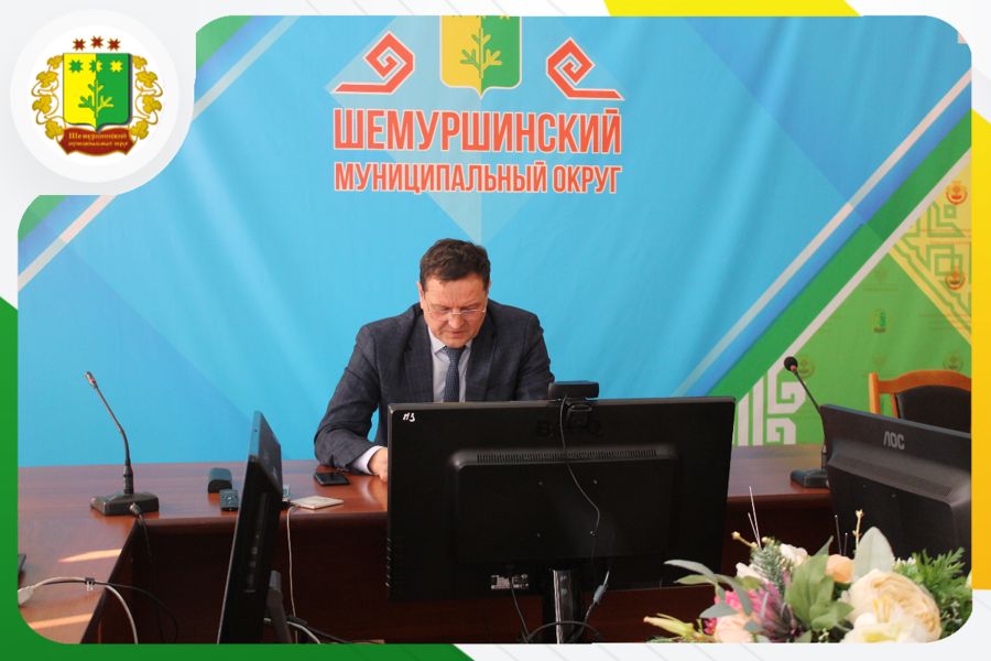 Сегодня глава Шемуршинского округа Сергей Галкин провел прямой эфир.