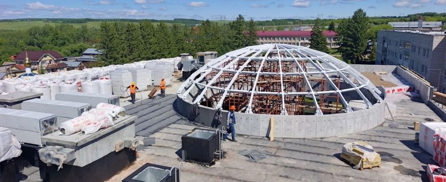 В селе Шоршелы продолжается строительство Музея космонавтики