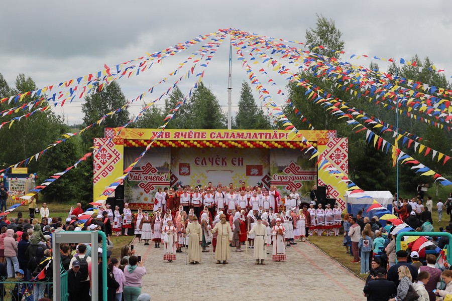Праздник песни, труда и спорта «Акатуй - 2023» в Яльчикском муниципальном округе