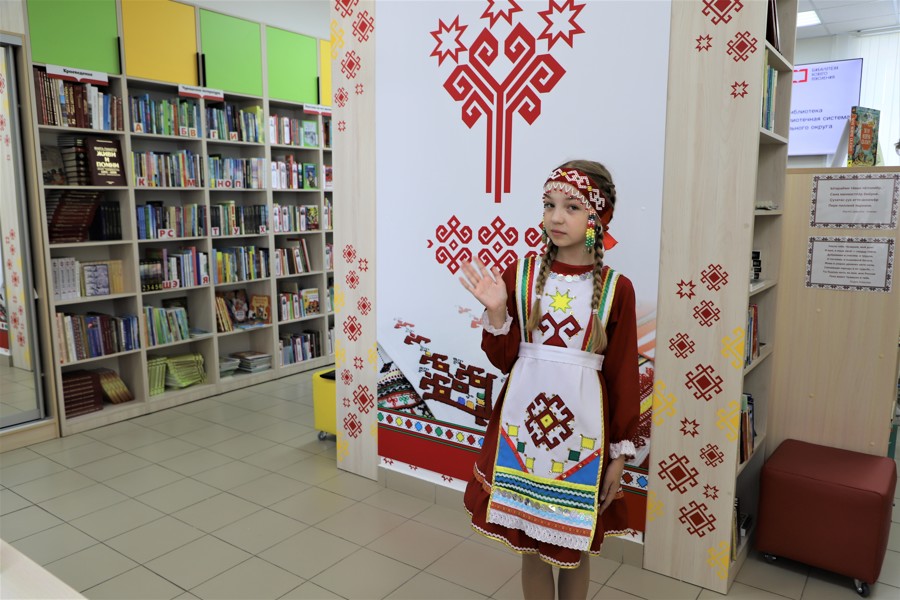 Открытие детской модельной библиотеки нового поколения в с.Батырево Чувашской Республики
