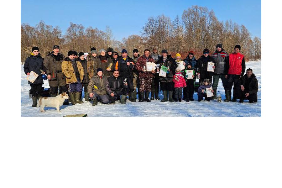 Прошёл открытый турнир Ядринского муниципального округа Чувашской Республики по рыболовному спорту на зимнюю удочку.