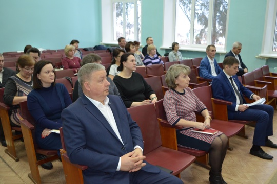 Рабочее совещание в администрации Мариинско-Посадского муниципального округа