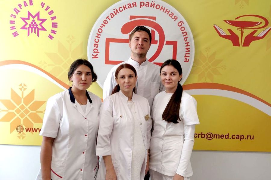 Коллектив Красночетайской районной больницы пополнился тремя молодыми специалистами