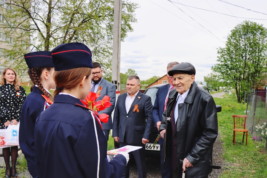 В Ядринском округе  участников войны, тружеников тыла и вдов участников войны поздравили с 80-й годовщиной Победы в Великой Отечественной войне.