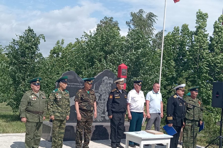 Ветераны пограничных войск Батыревского округа  отметили День пограничника