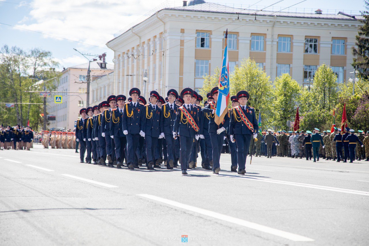 Ура Победе! В Чебоксарах отмечают 9 мая | 09.05.2023 | Чебоксары -  БезФормата