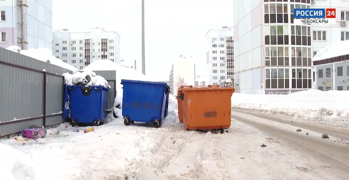 В Чебоксарах проверили мусорные площадки (ГТРК)