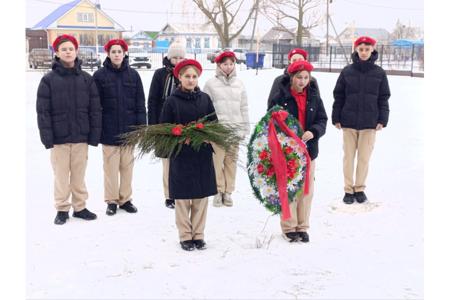 Памятная линейка, посвященная Дню снятия блокады Ленинграда