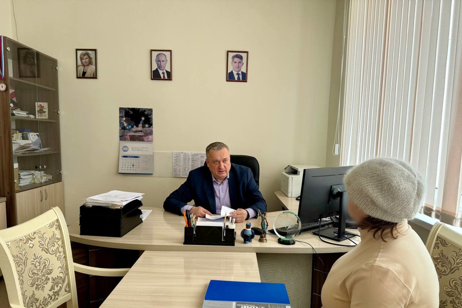 Состоялся внеочередной прием граждан