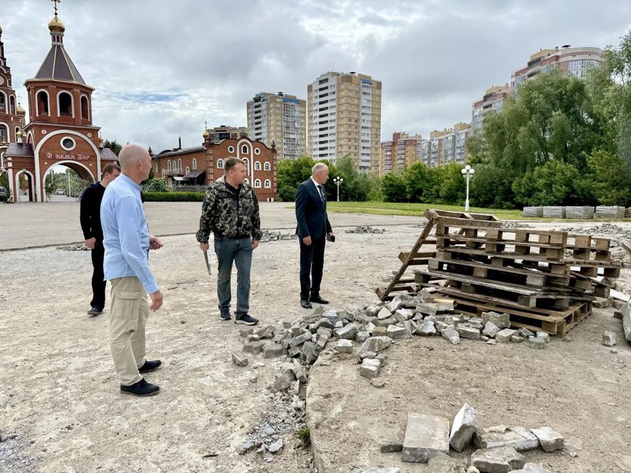 Фонтан в честь 13 деревень на Соборной площади Новочебоксарска обновят в рамках проекта «Формирование комфортной городской среды»