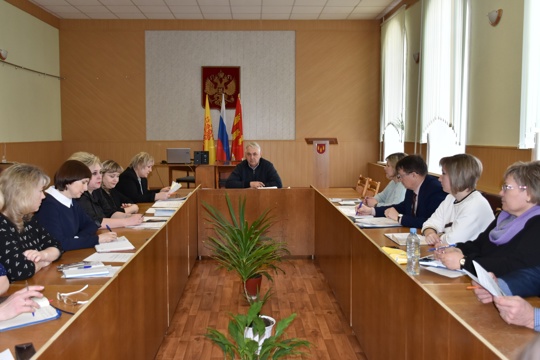 В администрации Алатырского муниципального округа состоялось заседание Совета отдела образования