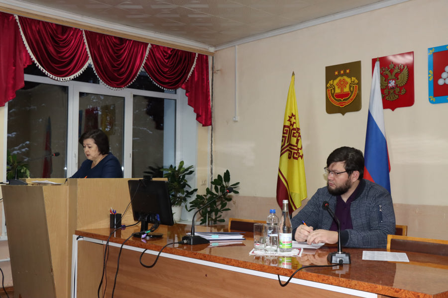 Еженедельное совещание под председательством главы Ядринского муниципального округа Станислава Трофимова