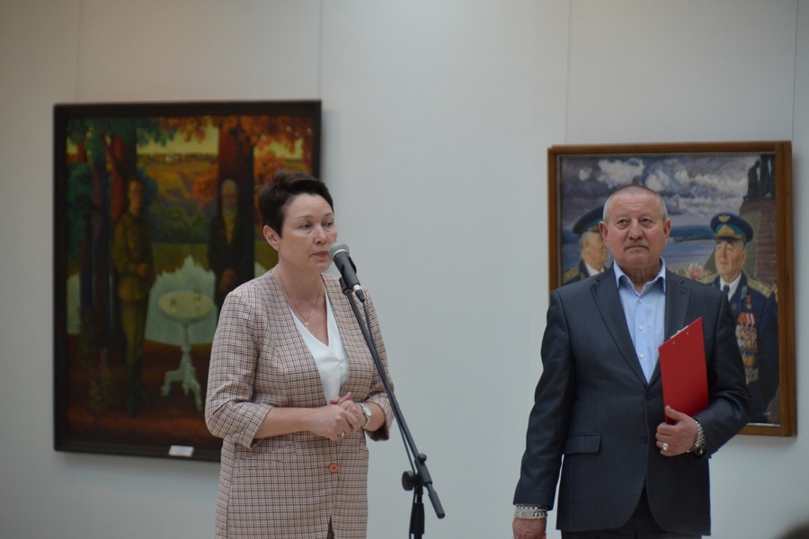 В Чувашском художественном музее открылась выставка «Победители. Орест Филиппов»