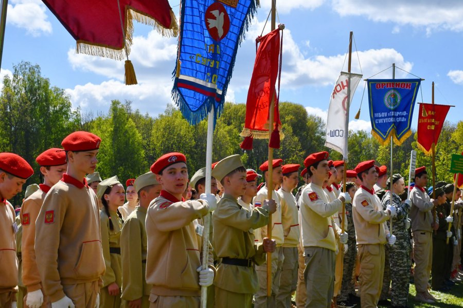 В Батыревском муниципальном округе  дан старт  муниципальному этапу  LV республиканской военно-патриотической игры  «Зарница 2.0».