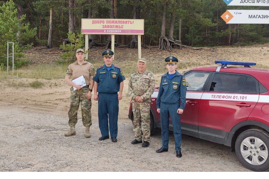 В лесах Чувашии продолжаются патрульные мероприятия