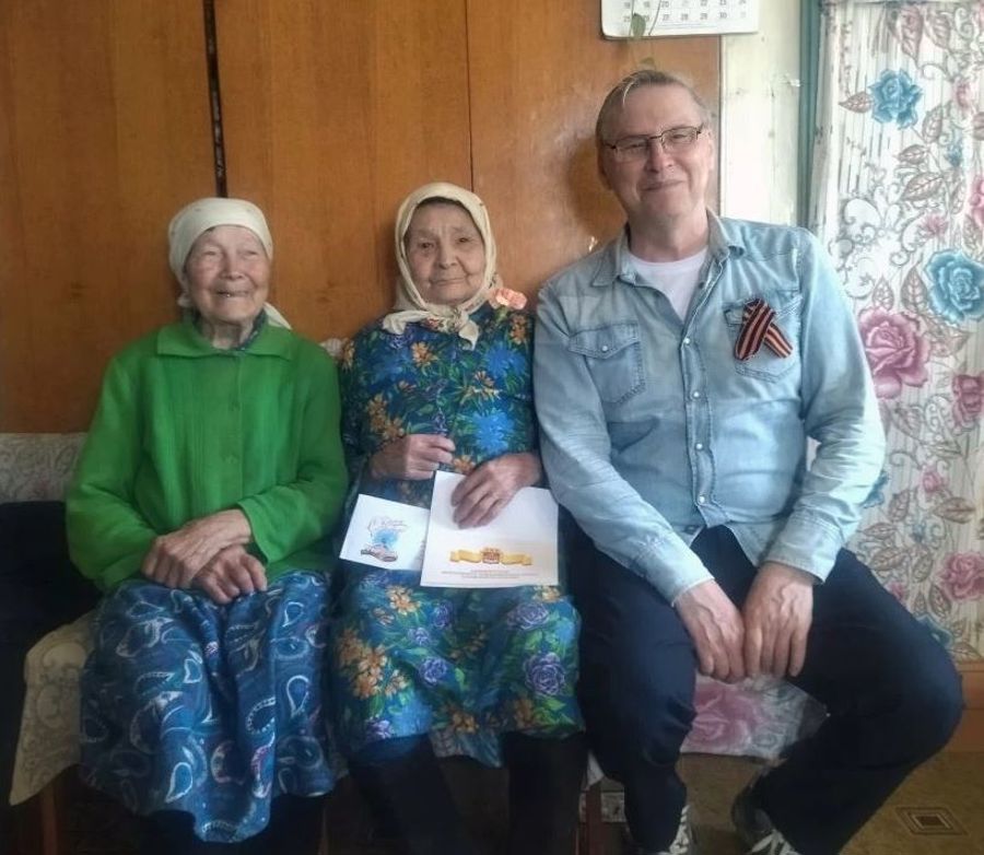 Тружеников тыла Шатьмапосинского ТО поздравили с Днем Победы