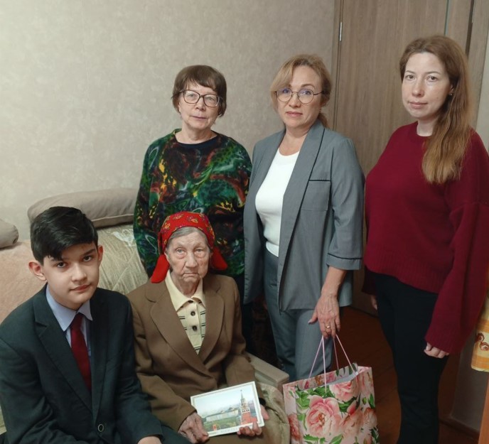 В Чебоксарах 95-летие отметила долгожительница Московского района