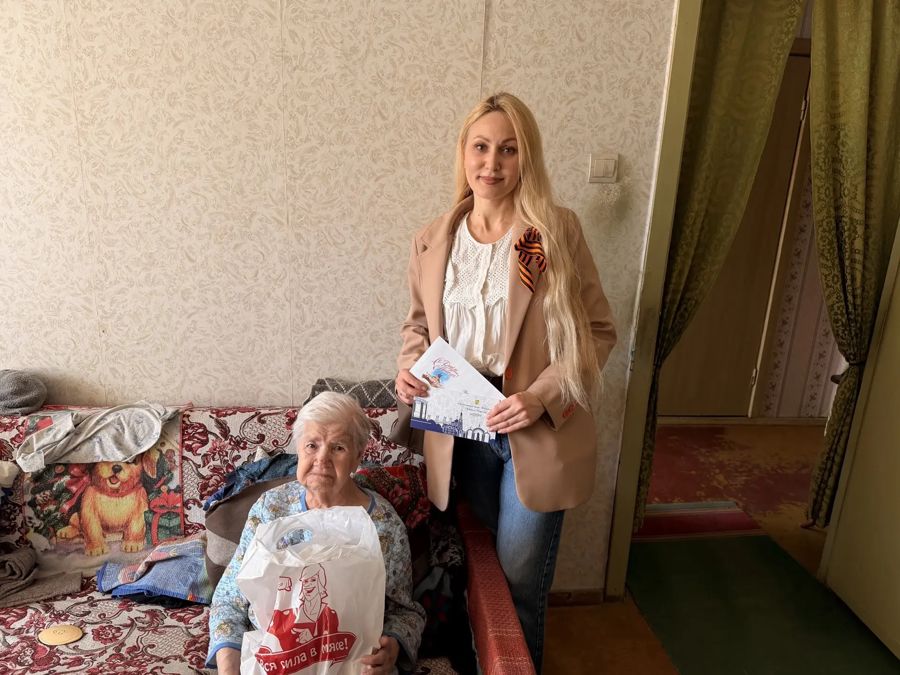 В Новочебоксарске проходят чествования  в рамках акции «Поздравь ветерана на дому»