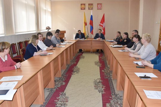 Глава администрации города Шумерля Эдуард Васильев провел заседание комиссии по профилактике правонарушений