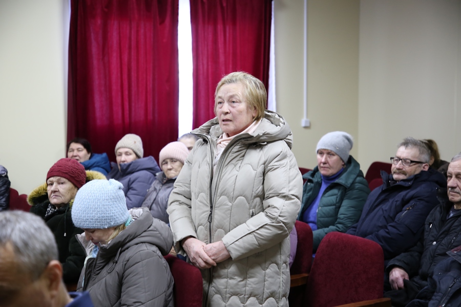 Встреча с жителями села Чутеево и Новое Ишино