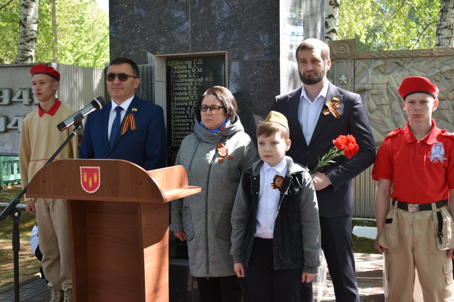 78-ю годовщину Победы в Великой Отечественной войне отметили в Алатырском муниципальном округе