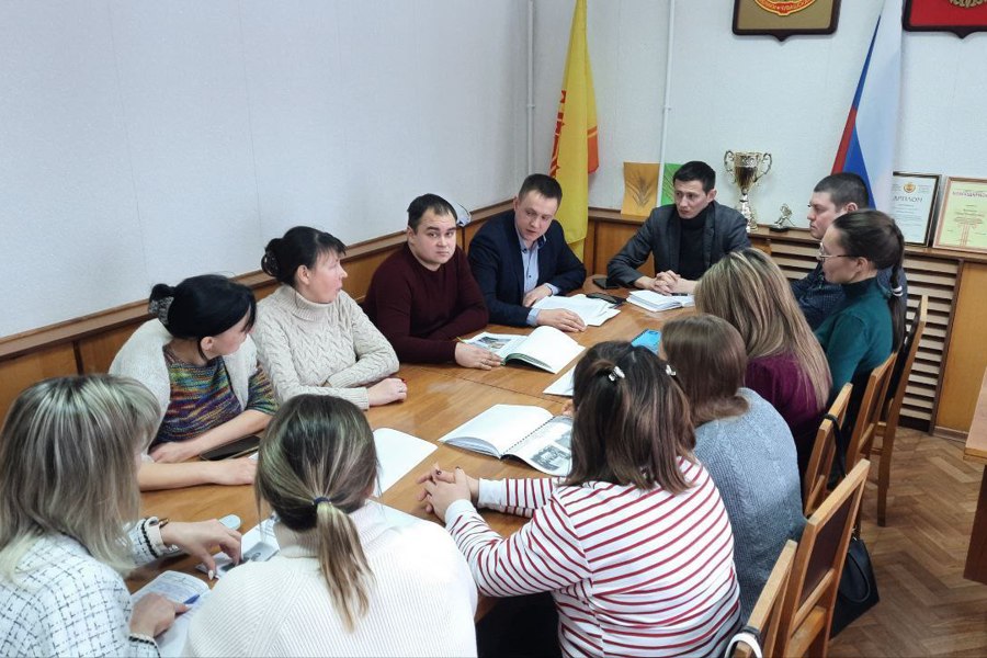 12 декабря в администрации Ядринского муниципального округа состоялось итоговое собрание местного отделения «Российского союза сельской молодёжи».