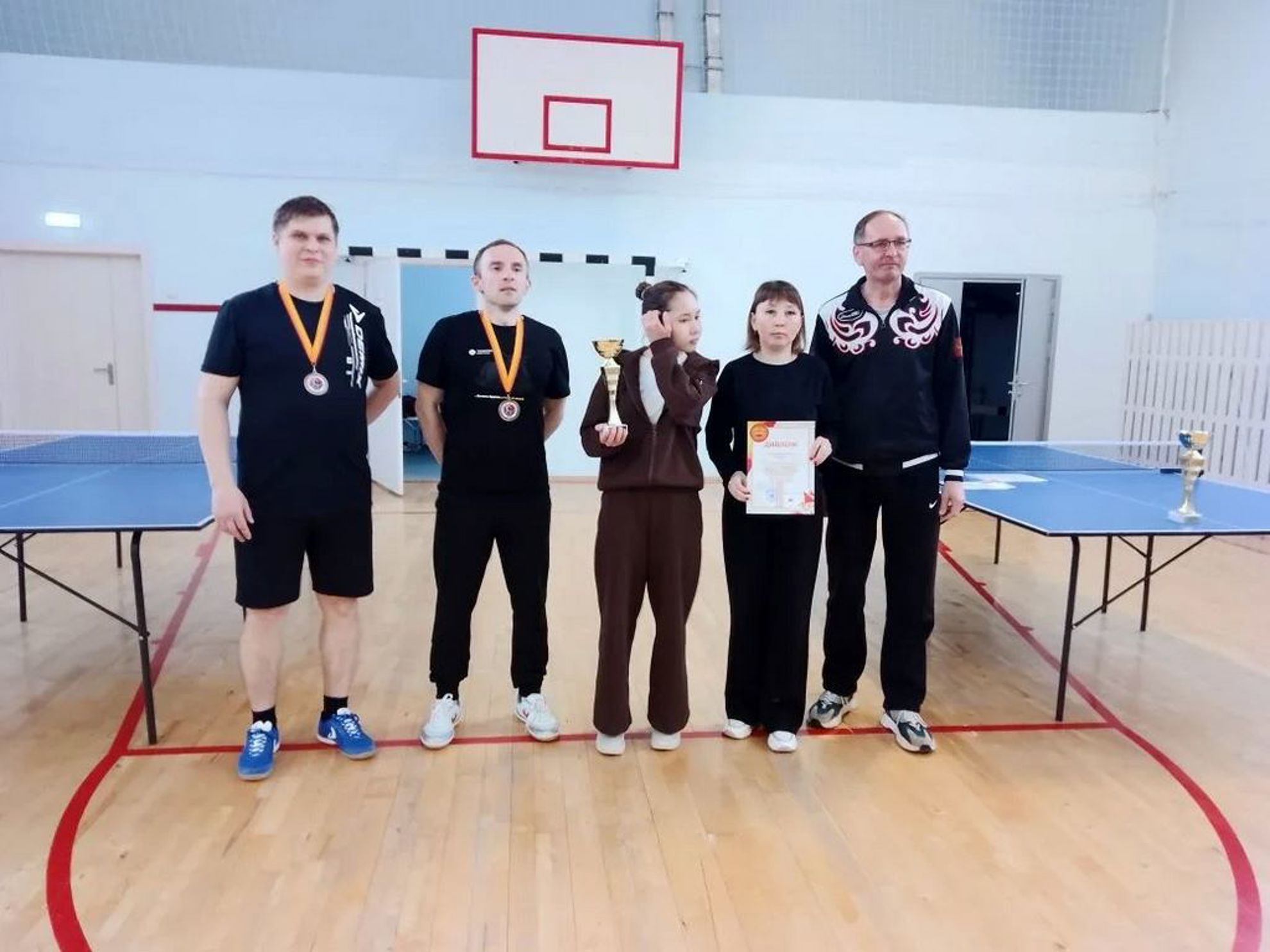 Прошел чемпионат округа по настольному теннису