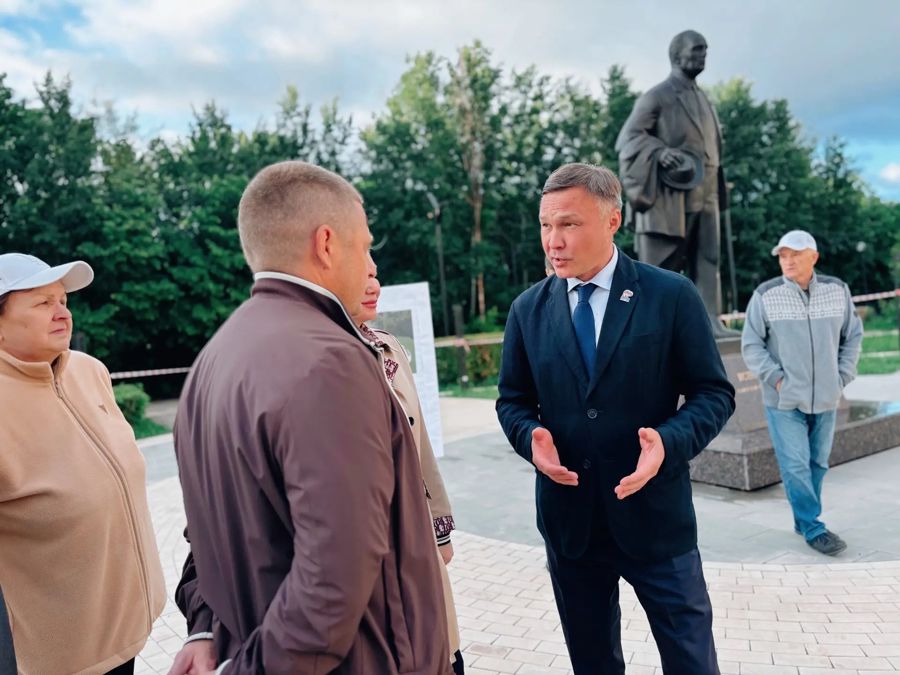 Депутат Николай Николаев: Сквер имени С. Ислюкова на старте преображений