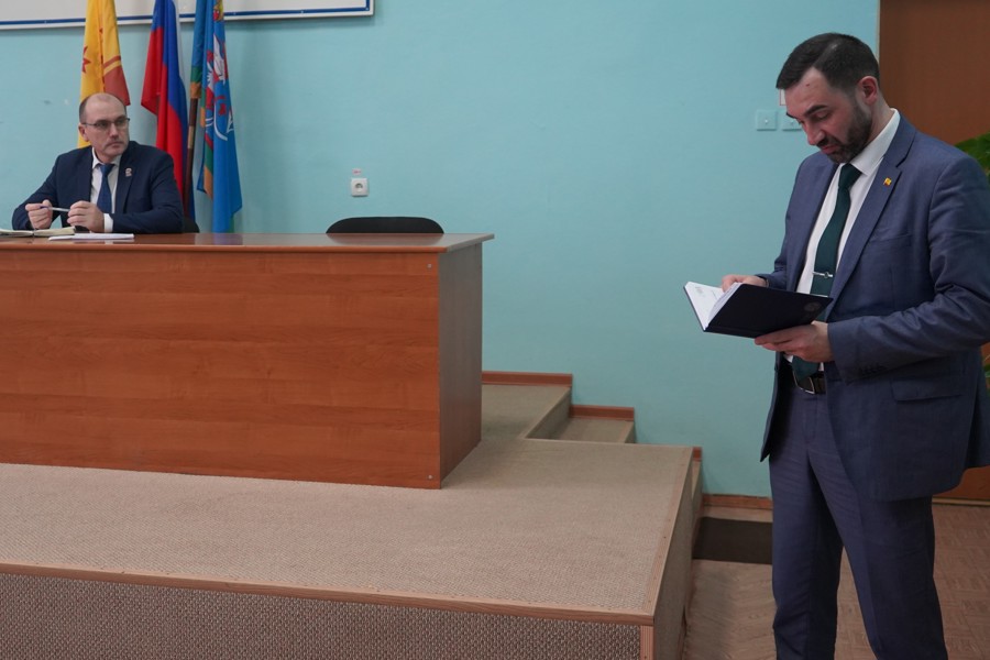 Рабочее совещание при главе Мариинско-Посадского округа