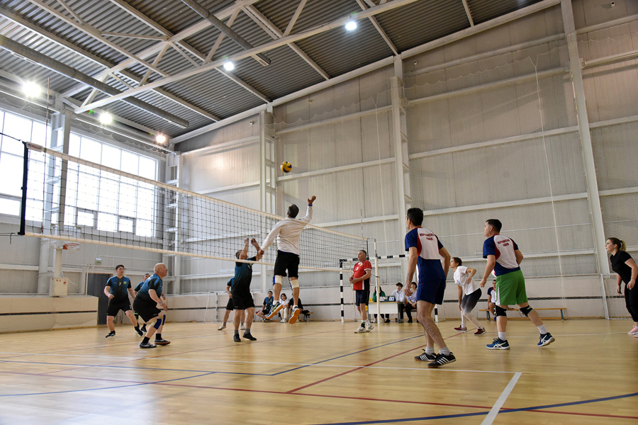 В Ибресинском округе прошла XI спартакиада по волейболу среди работников органов местного самоуправления Чувашской Республики