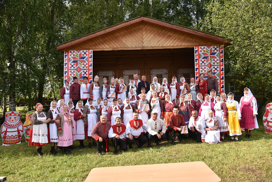 В Ибресинском округе прошел фольклорный фестиваль-конкурс «Мелодии древних народов»