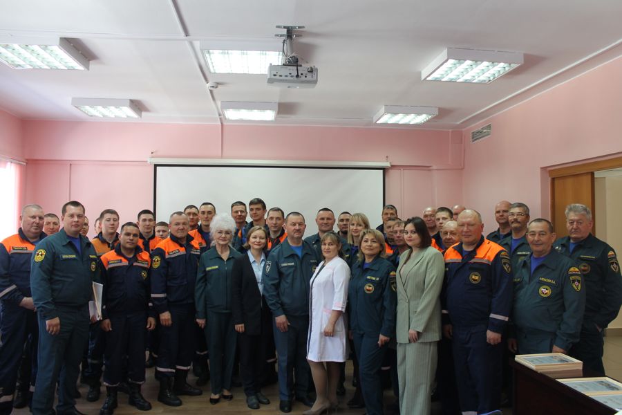 В Чувашской республиканской поисково-спасательной службе прошла викторина по вопросам охраны труда и пожарной безопасности
