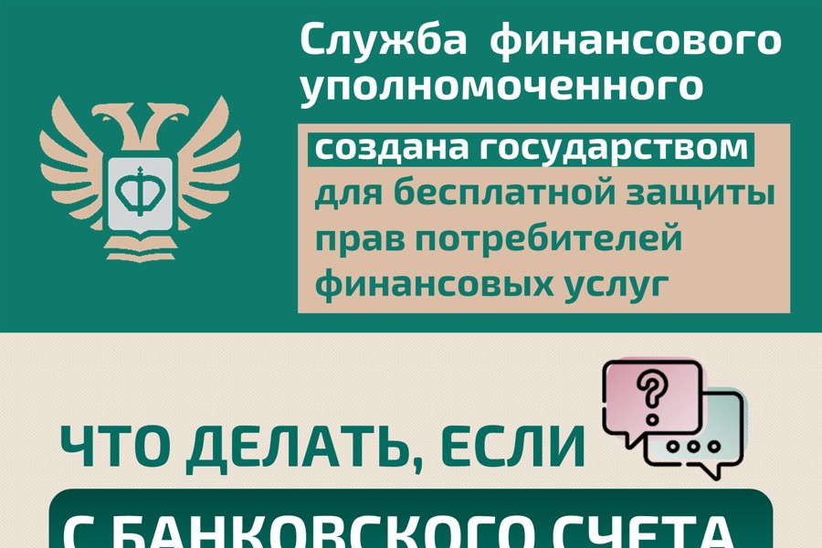 Что делать, если с Вашего банковского счета похищены деньги?
