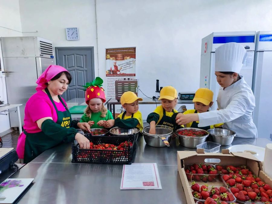 От посадки до готового продукта: в детском саду «Сказка» Батыревского округа  завершился проект по ягодоводству
