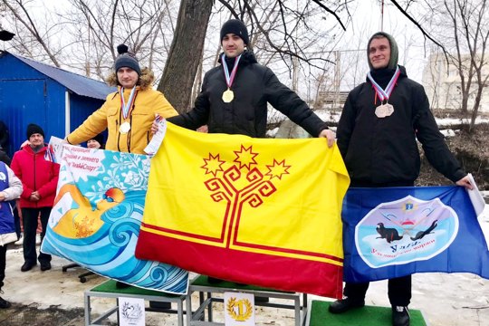 «Моржи» Чувашии – победители и призеры открытого Кубка Ульяновской области по зимнему плаванию