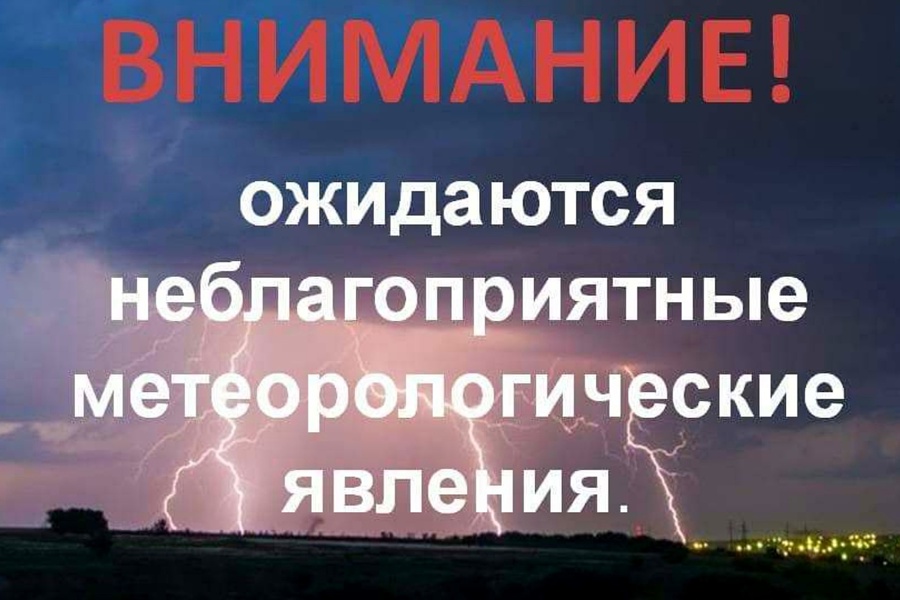 Предупреждение о неблагоприятных метеорологических явлениях