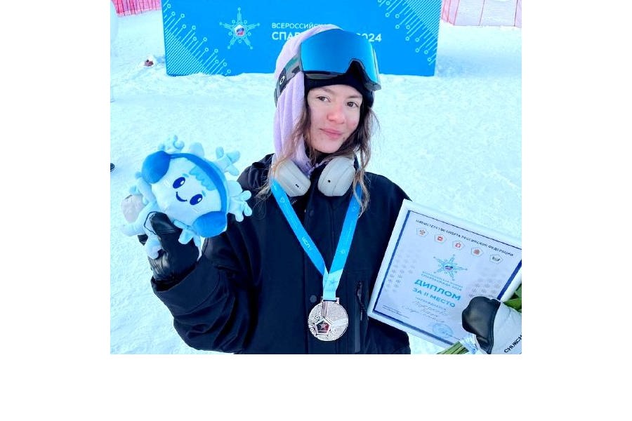 Лана Прусакова – серебряный призер Спартакиады сильнейших спортсменов-2024