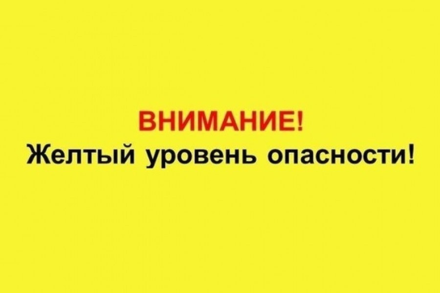 Днем 1 июля местами по Чувашской Республике ожидается «Желтый» уровень опасности