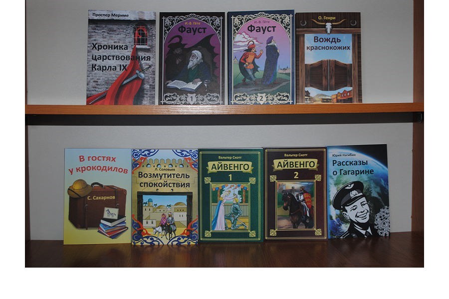 В специальную библиотеку имени Л.Н. Толстого поступили новые книги с укрупненным шрифтом