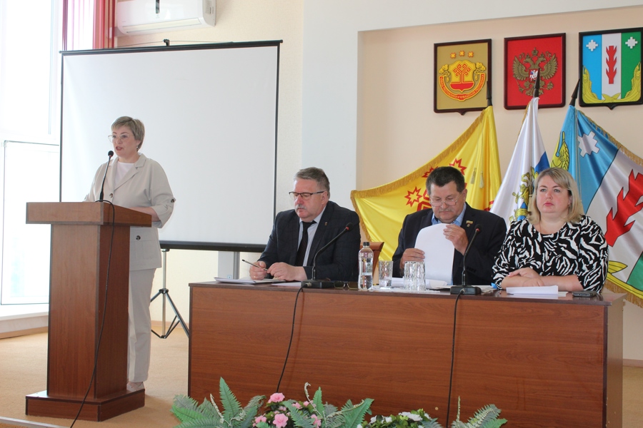 Заседание Собрания депутатов Порецкого муниципального округа первого созыва