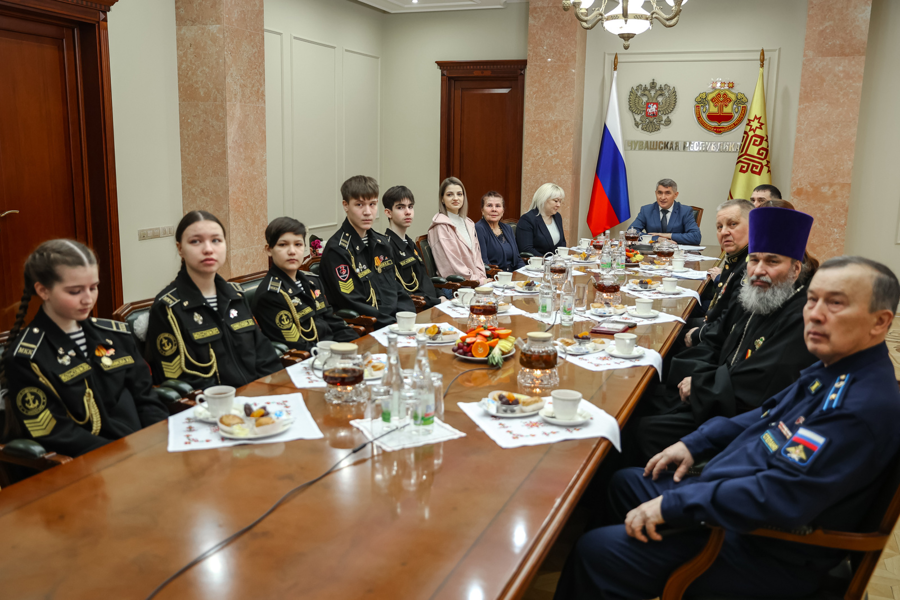 Олег Николаев: Положительные отзывы о службе наших призывников в других регионах - лучшее подтверждение эффективности патриотического воспитания в Чувашии