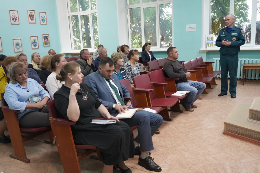 Рабочее совещание при главе Мариинско-Посадского округа