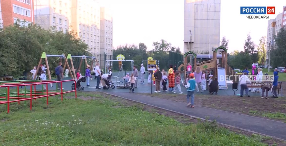 Жители улиц Фруктовая и Тополиная получили долгожданный подарок к 557-летию Чебоксар (ГТРК)