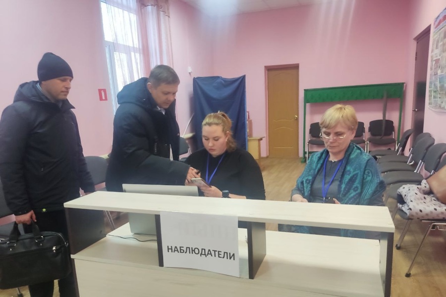 На всех избирательных участках Шумерлинского муниципального округа работают наблюдатели
