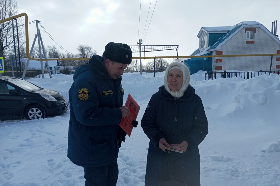 В Шемуршинском округе продолжаются профилактические мероприятия, направленные на предупреждения пожаров.