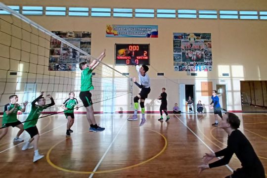 Волейболисты Орининской СОШ –лучшие среди школьных спортивных клубов.