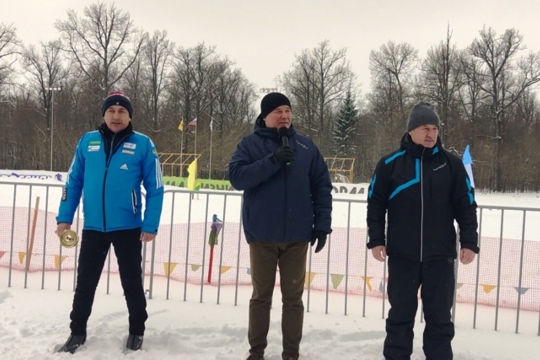 Чемпионат и первенство Чебоксарского муниципального округа по лыжным гонкам в эстафете