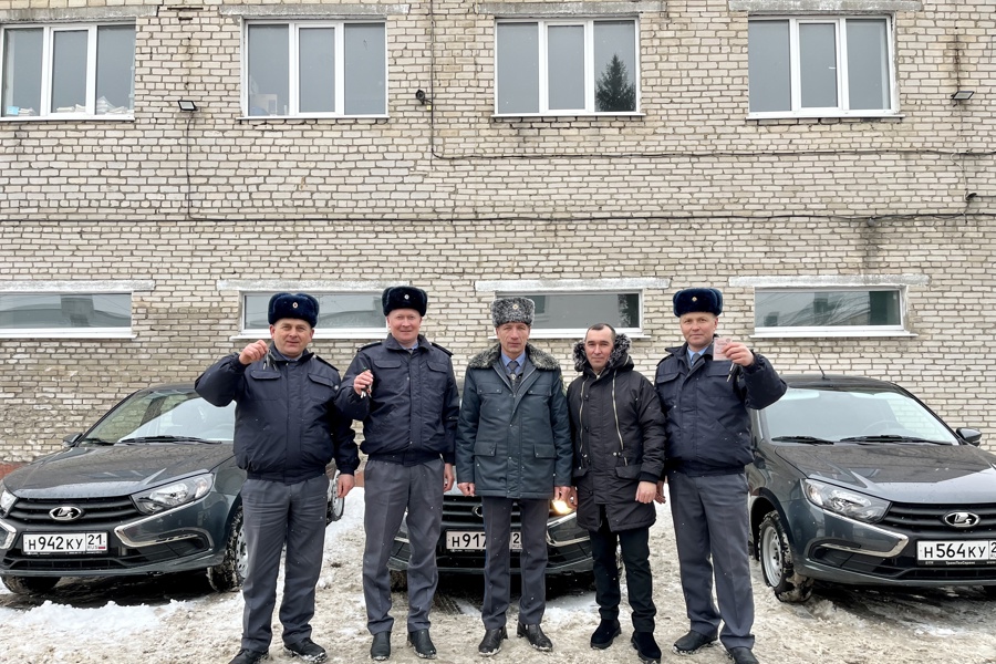 Автопарк Гостехнадзора Чувашской Республики пополнился новыми автомобилями