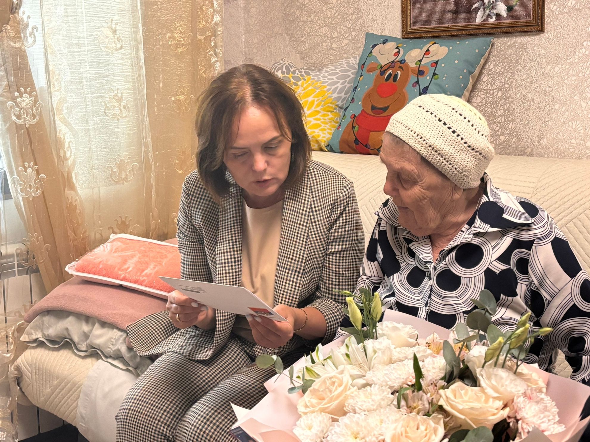 Зинаиде Антоновне Тихоновой - 95